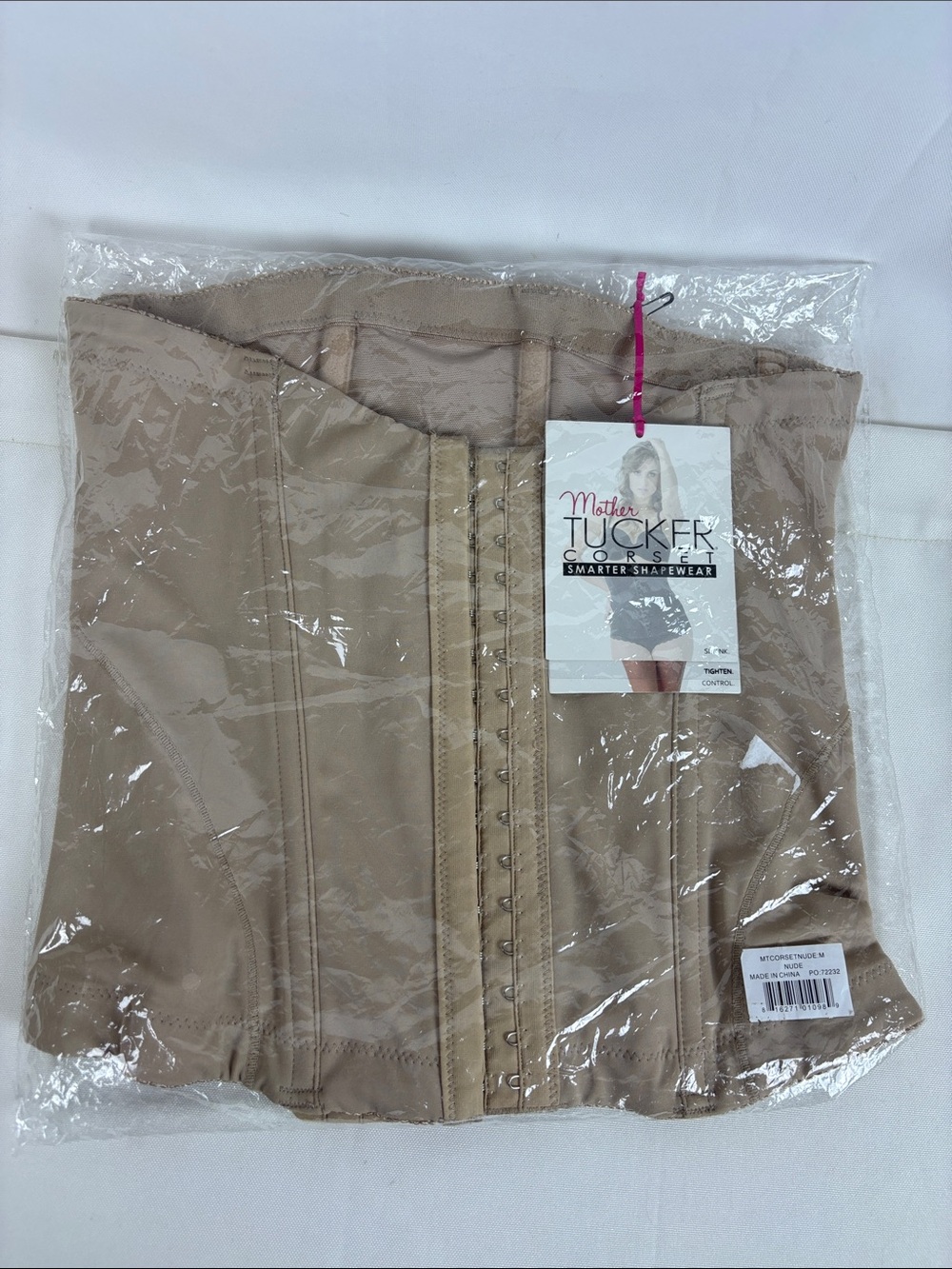 Mother Tucker Belly Compression Corset M Nude Shapewear Postpartum